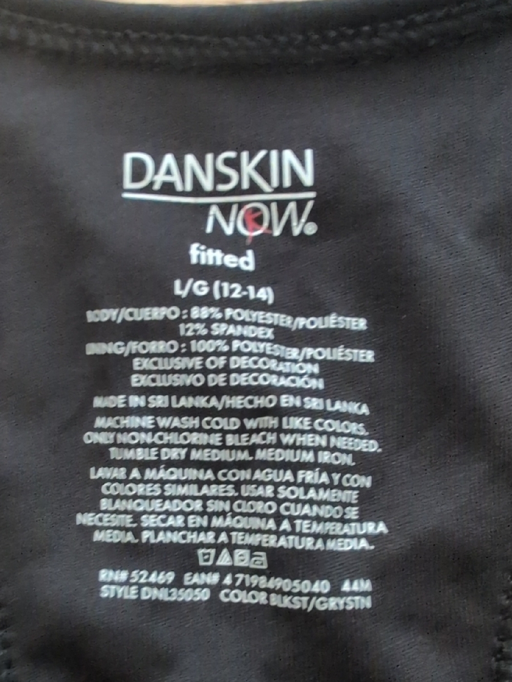 Danskin Now Dri More Fitted Racerback Tank Top With Built In Bra - Picture 2 of 6